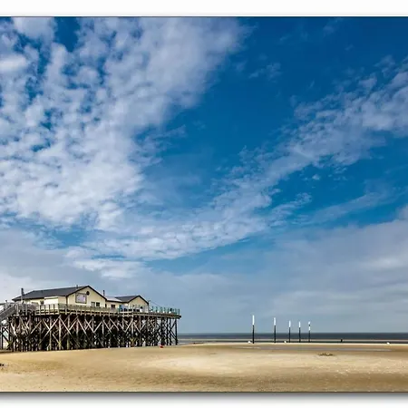 In St Peter-ording 장크트 피터 오르딩